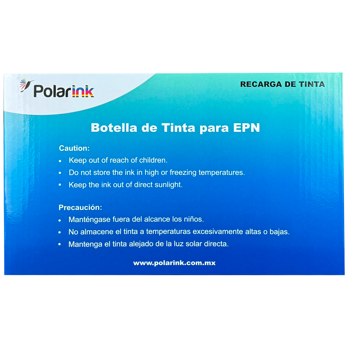 Kit 6 Botellas de Tinta Compatible con 544 de Epson 70ml c/u