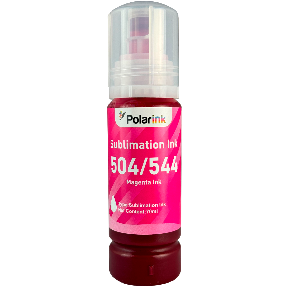 Kit 4 Botellas de Tinta para Sublimar Compatible con 544 de Epson 70ml c/u Sublimación