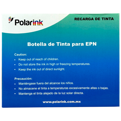Kit 5 Botellas de Tinta Compatible con 544 de Epson 70ml c/u