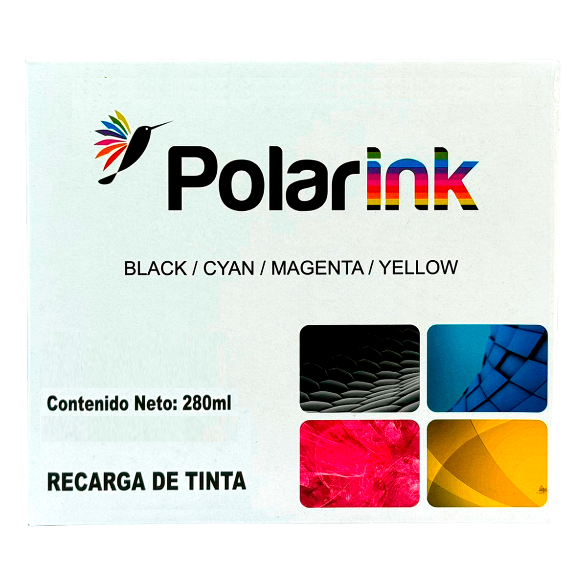 Kit 4 Botellas de Tinta Compatible con 664 de Epson 70ml c/u